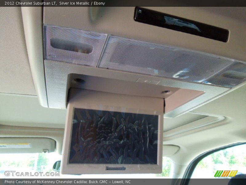Silver Ice Metallic / Ebony 2012 Chevrolet Suburban LT