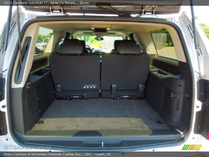 Silver Ice Metallic / Ebony 2012 Chevrolet Suburban LT