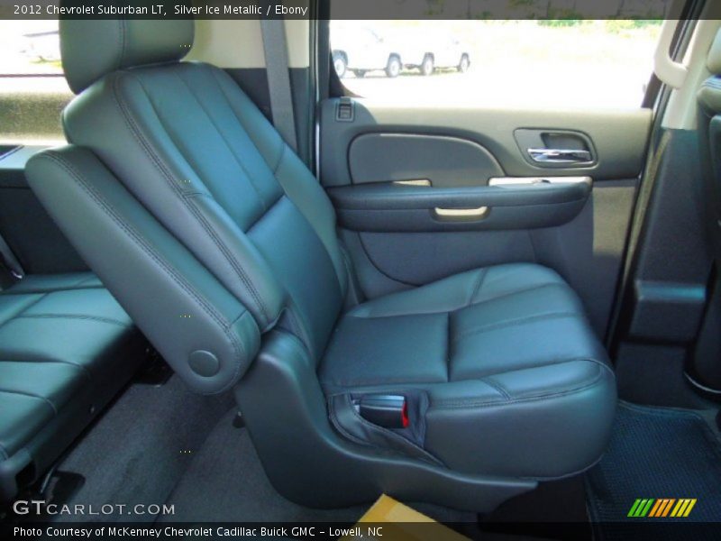 Silver Ice Metallic / Ebony 2012 Chevrolet Suburban LT