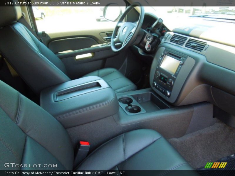 Silver Ice Metallic / Ebony 2012 Chevrolet Suburban LT