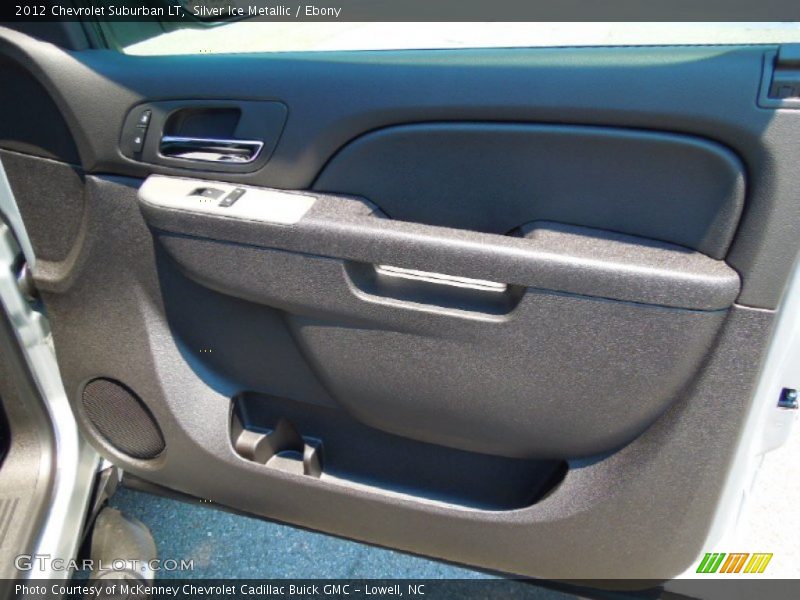 Silver Ice Metallic / Ebony 2012 Chevrolet Suburban LT