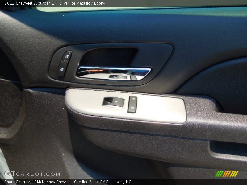 Silver Ice Metallic / Ebony 2012 Chevrolet Suburban LT