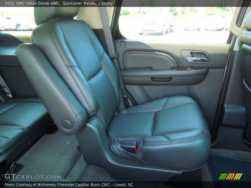 Quicksilver Metallic / Ebony 2012 GMC Yukon Denali AWD