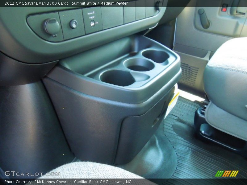 Summit White / Medium Pewter 2012 GMC Savana Van 3500 Cargo