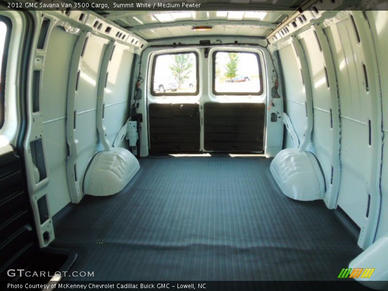 Summit White / Medium Pewter 2012 GMC Savana Van 3500 Cargo