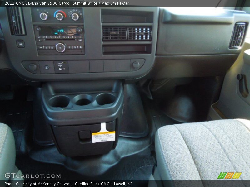 Summit White / Medium Pewter 2012 GMC Savana Van 3500 Cargo