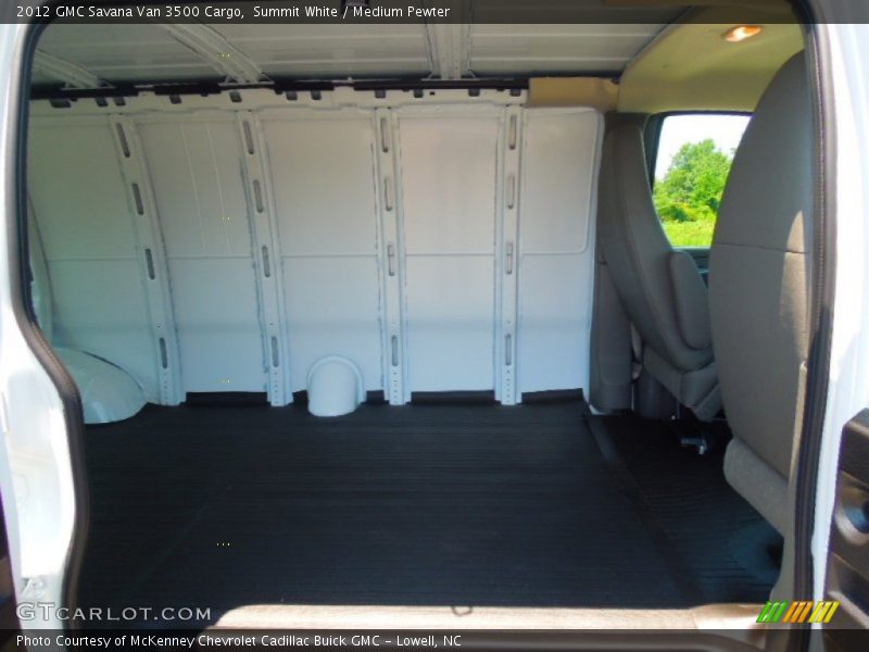 Summit White / Medium Pewter 2012 GMC Savana Van 3500 Cargo