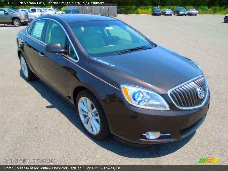 Mocha Bronze Metallic / Cashmere 2012 Buick Verano FWD