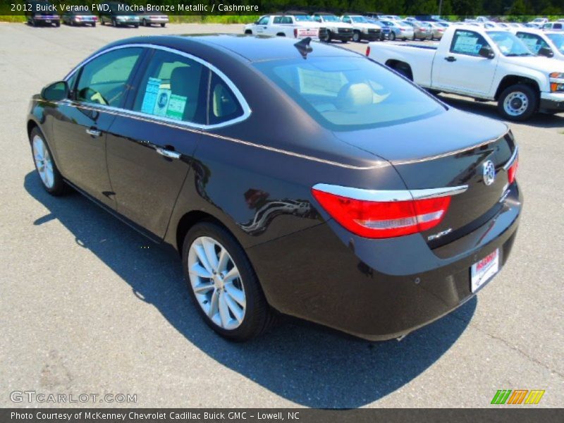 Mocha Bronze Metallic / Cashmere 2012 Buick Verano FWD