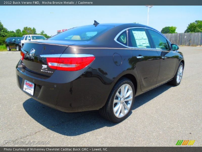 Mocha Bronze Metallic / Cashmere 2012 Buick Verano FWD