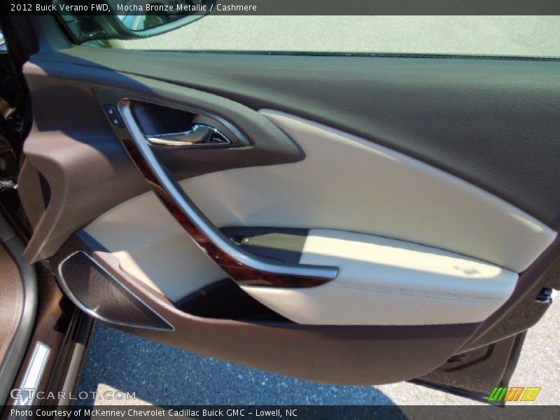 Mocha Bronze Metallic / Cashmere 2012 Buick Verano FWD