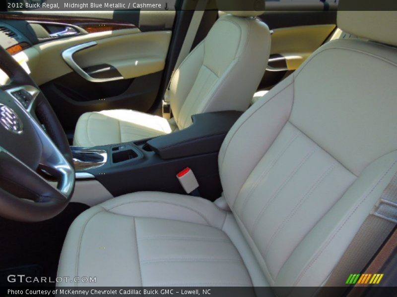 Midnight Blue Metallic / Cashmere 2012 Buick Regal