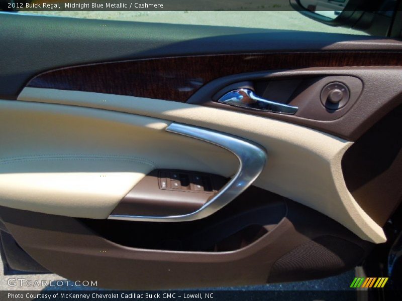 Midnight Blue Metallic / Cashmere 2012 Buick Regal