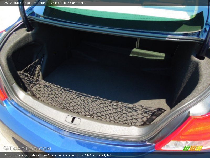 Midnight Blue Metallic / Cashmere 2012 Buick Regal