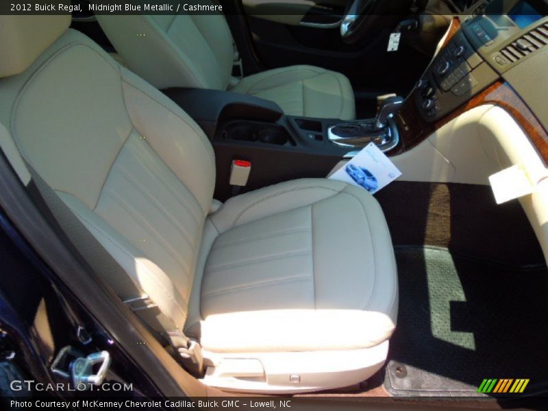 Midnight Blue Metallic / Cashmere 2012 Buick Regal