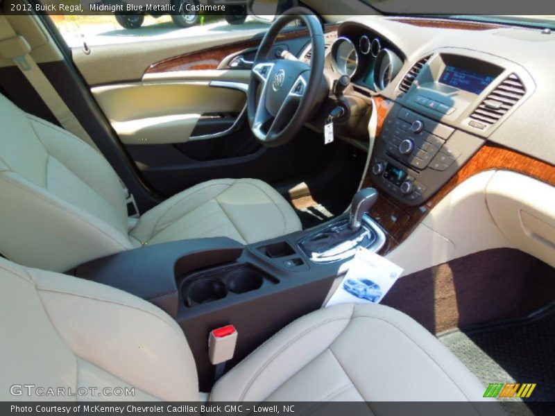 Midnight Blue Metallic / Cashmere 2012 Buick Regal