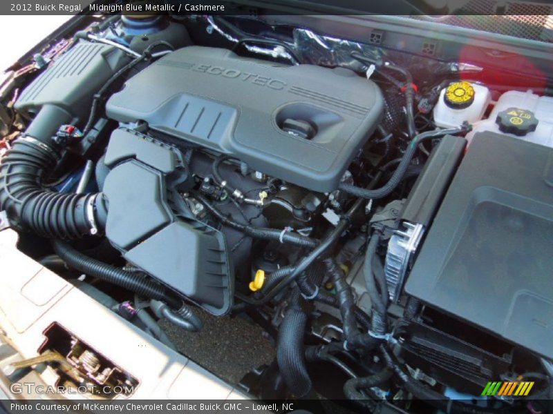 Midnight Blue Metallic / Cashmere 2012 Buick Regal