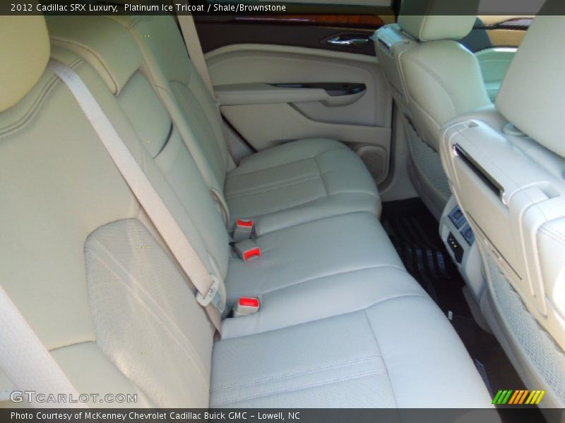 Platinum Ice Tricoat / Shale/Brownstone 2012 Cadillac SRX Luxury