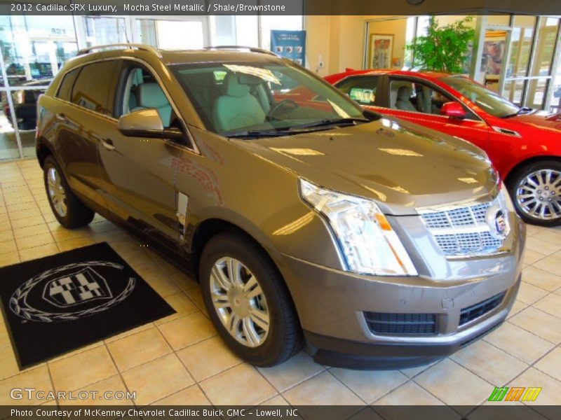 Mocha Steel Metallic / Shale/Brownstone 2012 Cadillac SRX Luxury