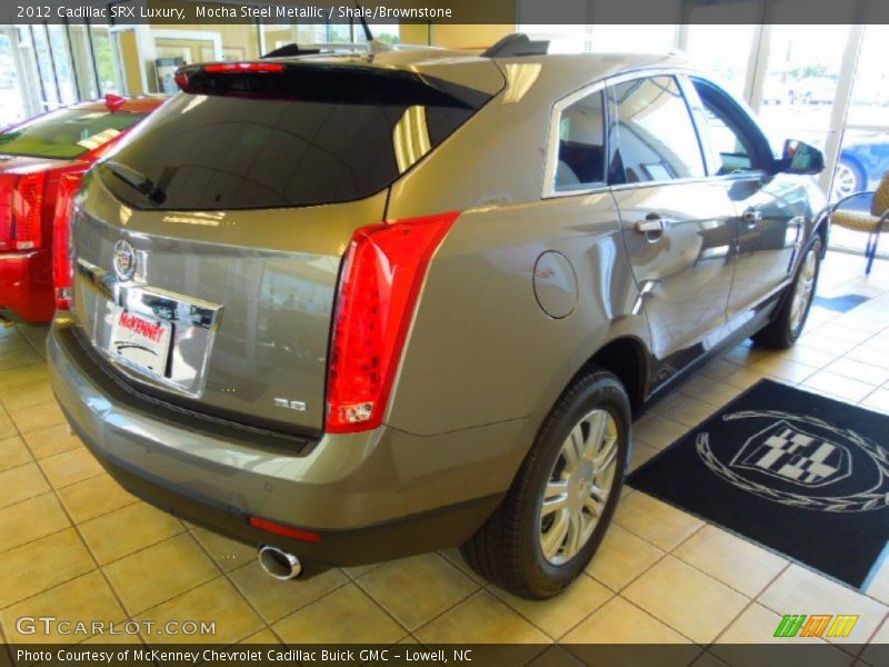 Mocha Steel Metallic / Shale/Brownstone 2012 Cadillac SRX Luxury