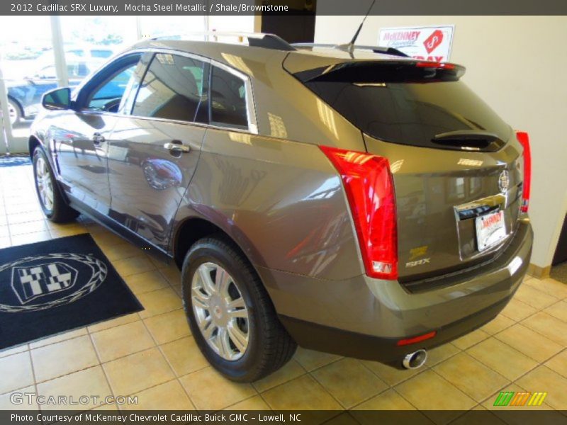 Mocha Steel Metallic / Shale/Brownstone 2012 Cadillac SRX Luxury