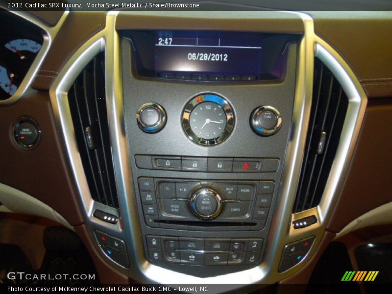 Mocha Steel Metallic / Shale/Brownstone 2012 Cadillac SRX Luxury