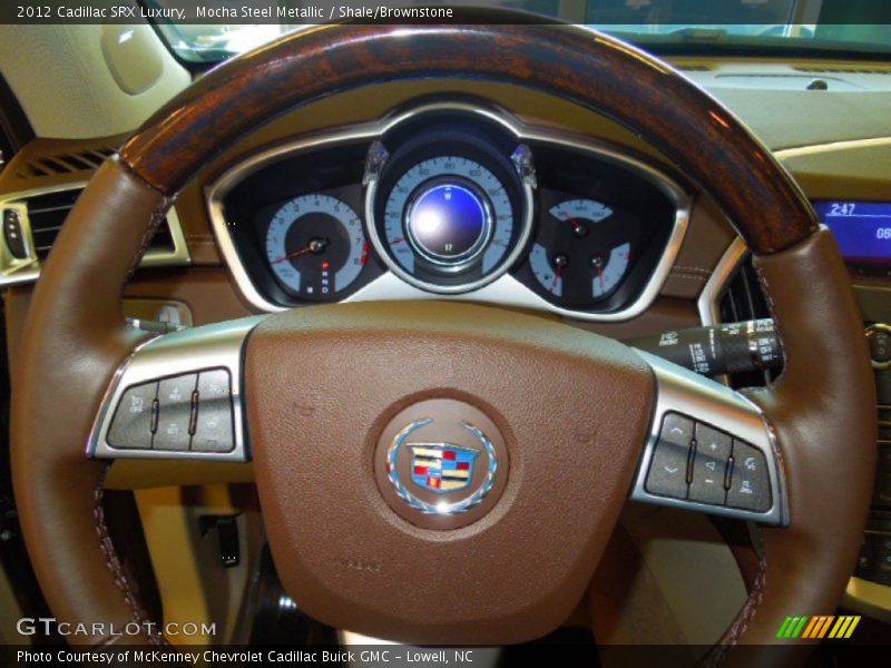 Mocha Steel Metallic / Shale/Brownstone 2012 Cadillac SRX Luxury