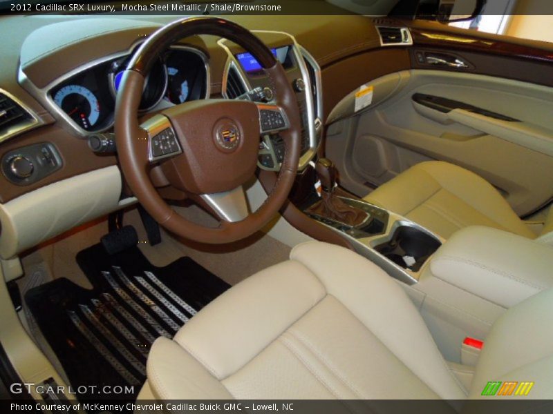 Mocha Steel Metallic / Shale/Brownstone 2012 Cadillac SRX Luxury