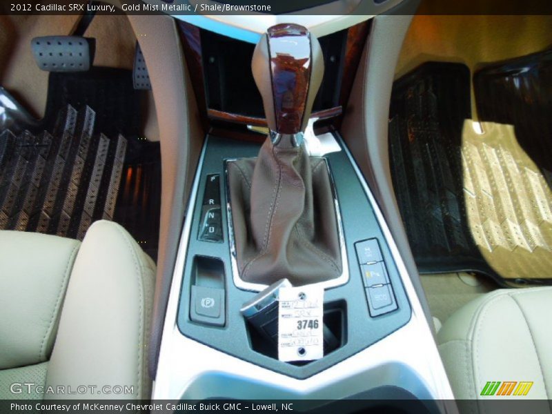 Gold Mist Metallic / Shale/Brownstone 2012 Cadillac SRX Luxury
