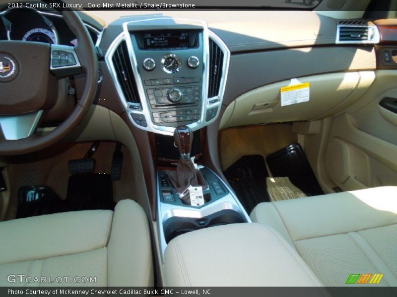 Gold Mist Metallic / Shale/Brownstone 2012 Cadillac SRX Luxury