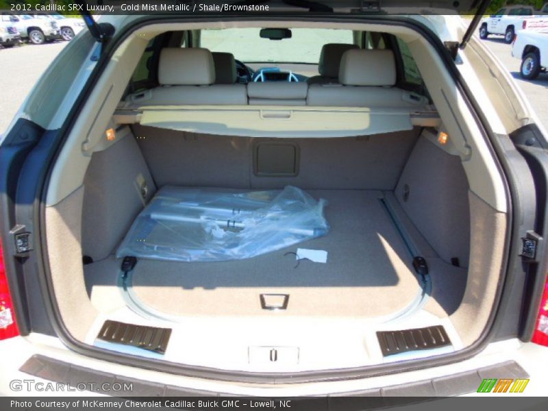 Gold Mist Metallic / Shale/Brownstone 2012 Cadillac SRX Luxury