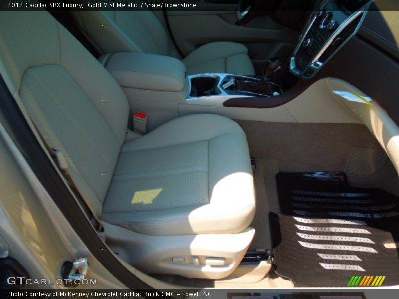 Gold Mist Metallic / Shale/Brownstone 2012 Cadillac SRX Luxury