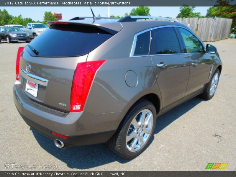 Mocha Steel Metallic / Shale/Brownstone 2012 Cadillac SRX Performance