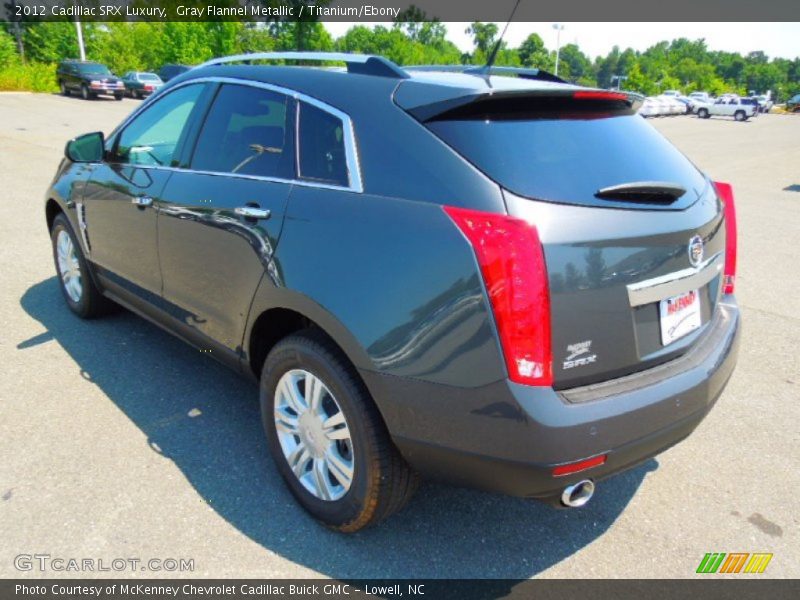 Gray Flannel Metallic / Titanium/Ebony 2012 Cadillac SRX Luxury