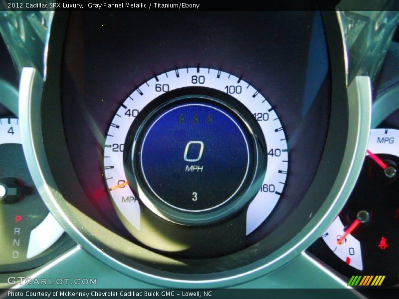 Gray Flannel Metallic / Titanium/Ebony 2012 Cadillac SRX Luxury