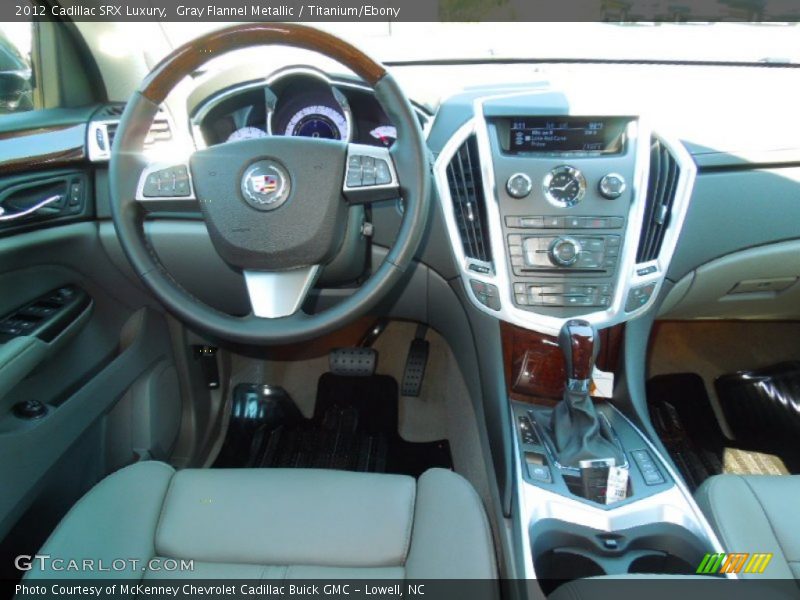 Gray Flannel Metallic / Titanium/Ebony 2012 Cadillac SRX Luxury