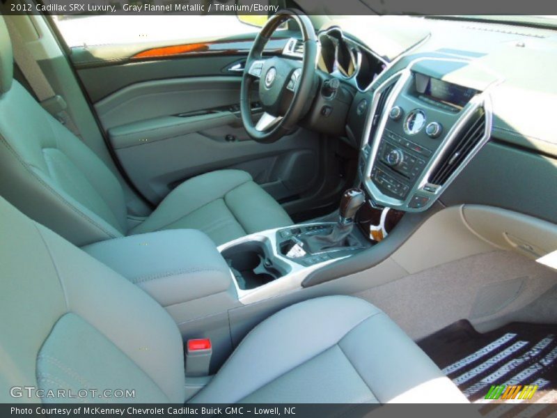 Gray Flannel Metallic / Titanium/Ebony 2012 Cadillac SRX Luxury