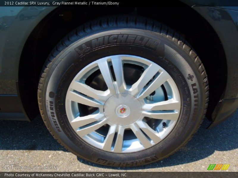 Gray Flannel Metallic / Titanium/Ebony 2012 Cadillac SRX Luxury