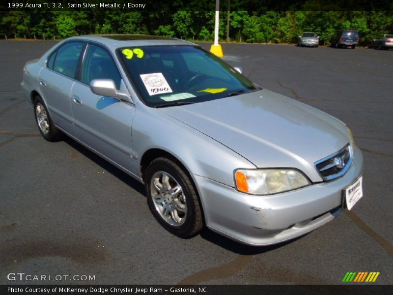 Satin Silver Metallic / Ebony 1999 Acura TL 3.2