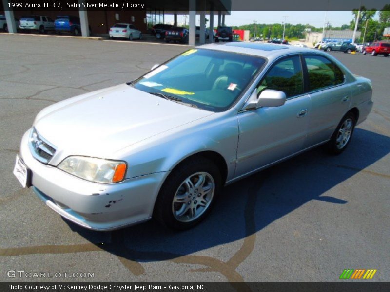 Satin Silver Metallic / Ebony 1999 Acura TL 3.2