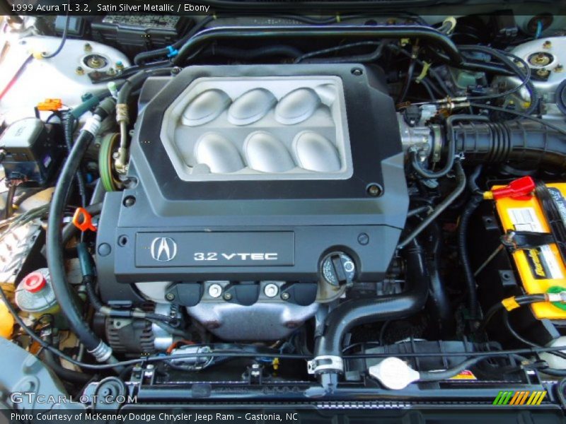 Satin Silver Metallic / Ebony 1999 Acura TL 3.2