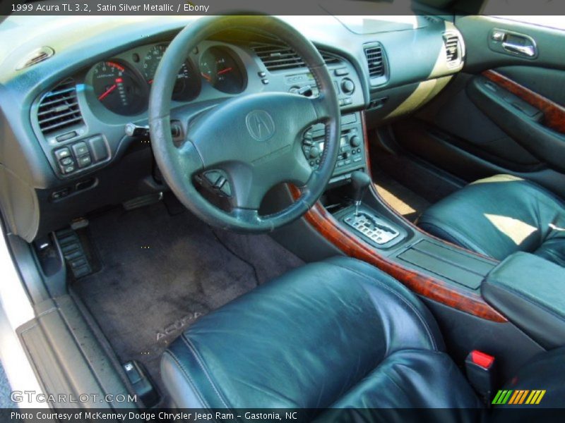 Satin Silver Metallic / Ebony 1999 Acura TL 3.2