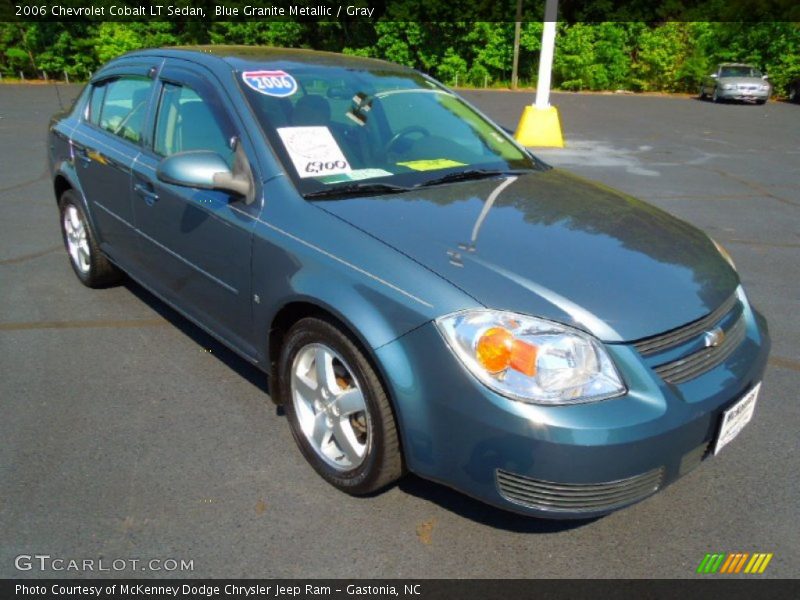 Blue Granite Metallic / Gray 2006 Chevrolet Cobalt LT Sedan