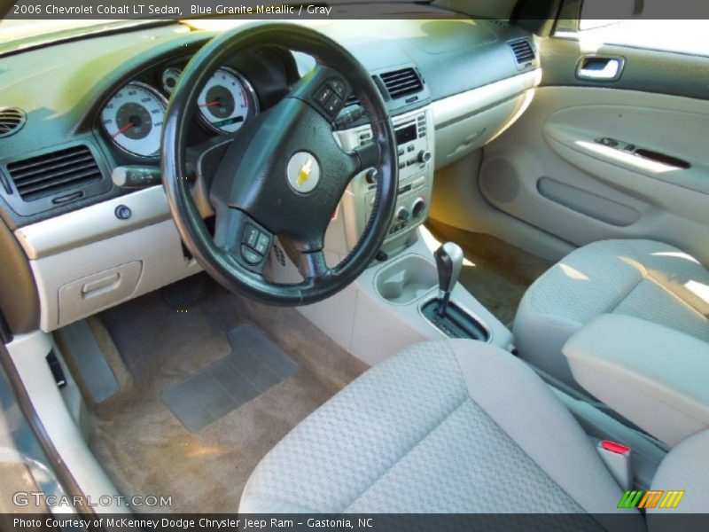 Blue Granite Metallic / Gray 2006 Chevrolet Cobalt LT Sedan