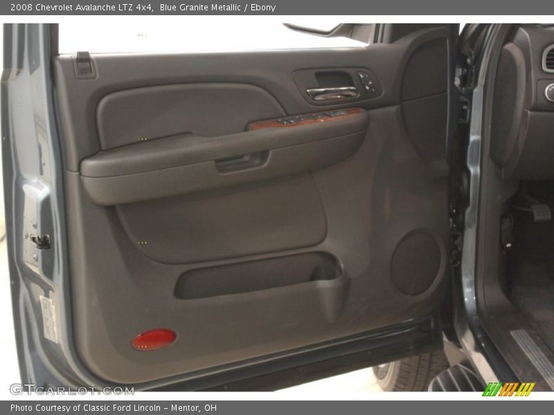 Blue Granite Metallic / Ebony 2008 Chevrolet Avalanche LTZ 4x4