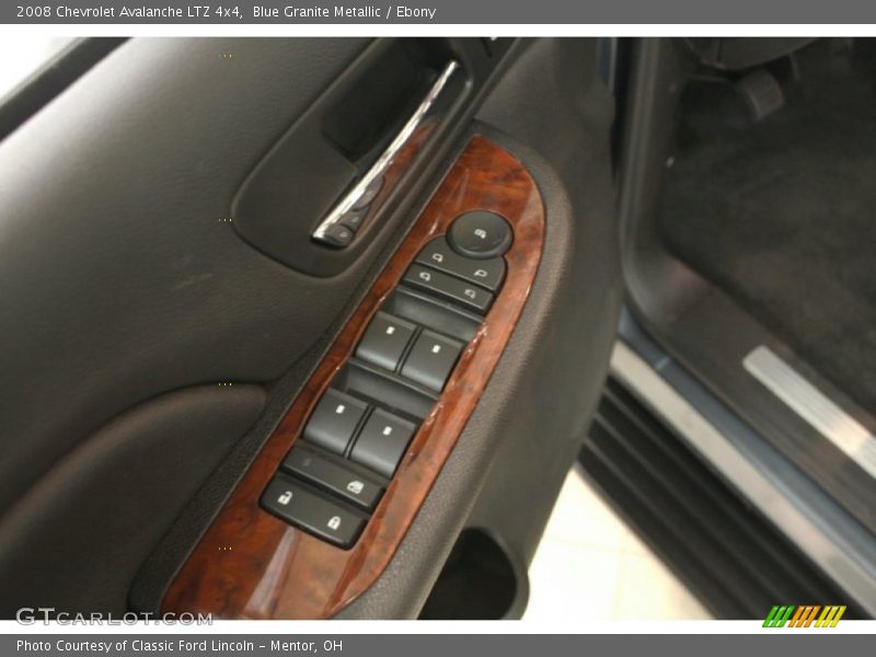 Blue Granite Metallic / Ebony 2008 Chevrolet Avalanche LTZ 4x4