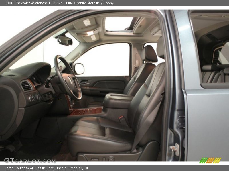 Blue Granite Metallic / Ebony 2008 Chevrolet Avalanche LTZ 4x4