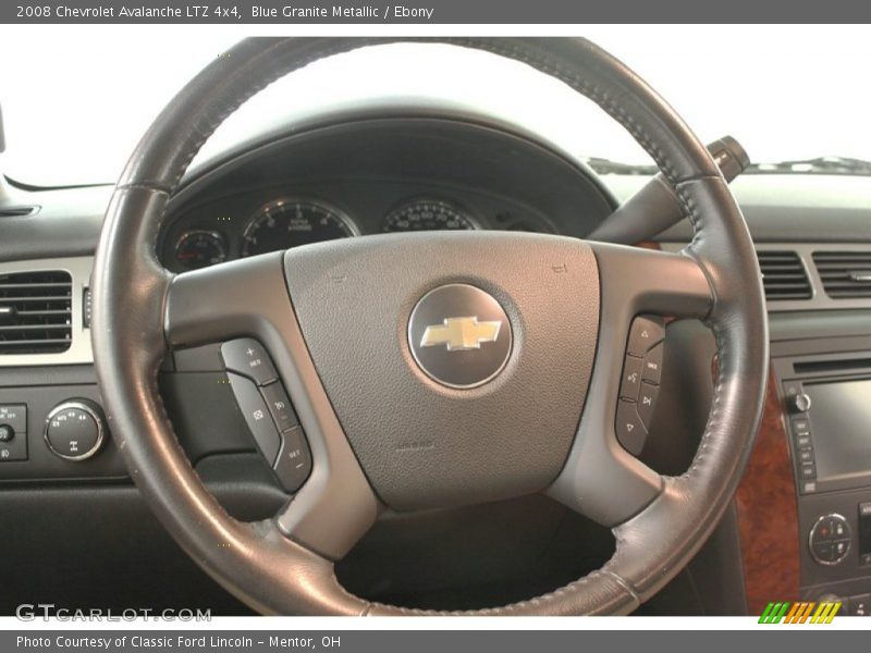 Blue Granite Metallic / Ebony 2008 Chevrolet Avalanche LTZ 4x4