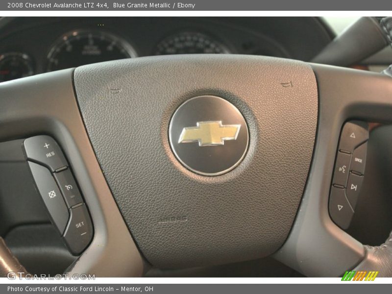 Blue Granite Metallic / Ebony 2008 Chevrolet Avalanche LTZ 4x4