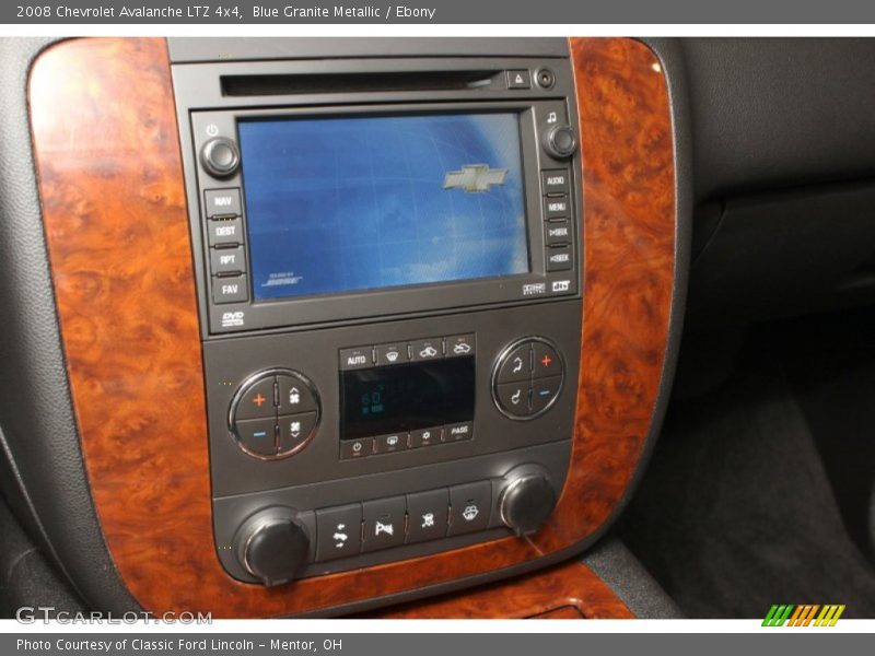 Blue Granite Metallic / Ebony 2008 Chevrolet Avalanche LTZ 4x4